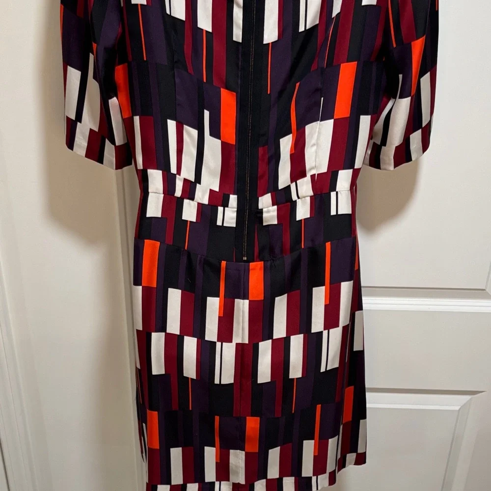 Rag & Bone Bus Seat Anne Print Silk Dress - Picture 5 of 8